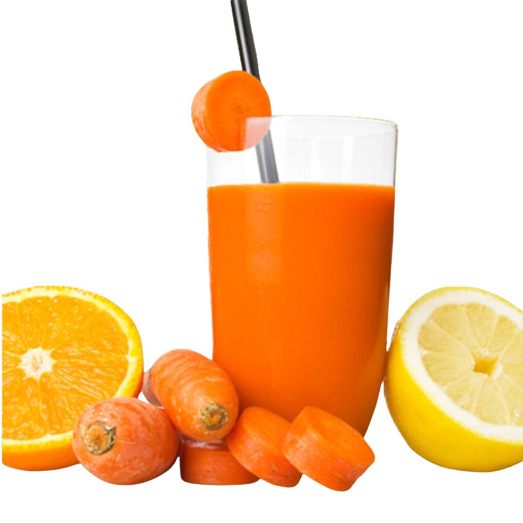 Nước ép Cam Cà rốt - Orange and Carrot Juice.