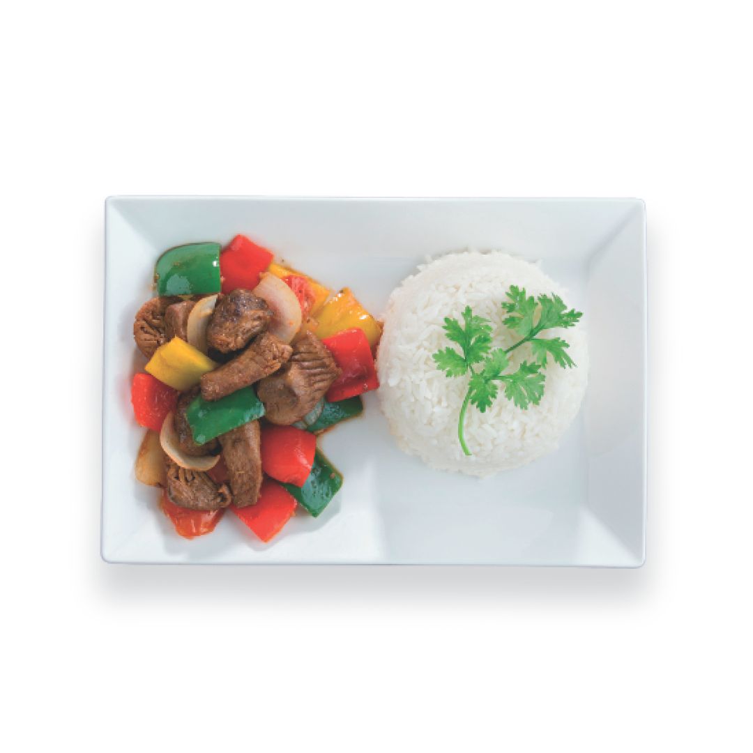 Cơm Lúc Lắc - Shaken Fried Rice